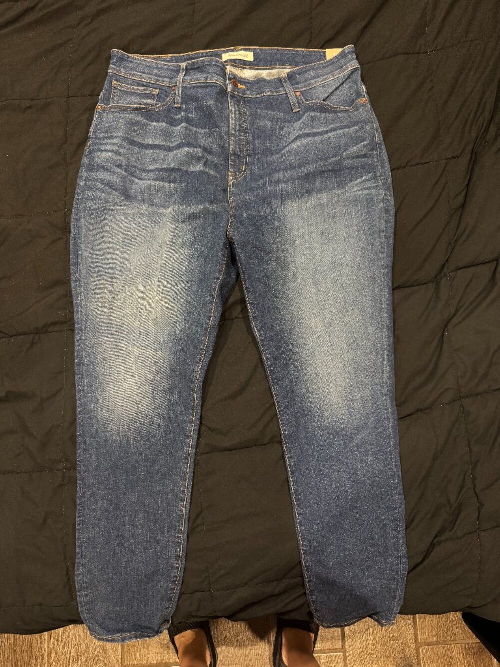 Madewell Curvy High-Rise Skinny Jeans in Moreaux Wash (NEW, tags attached)